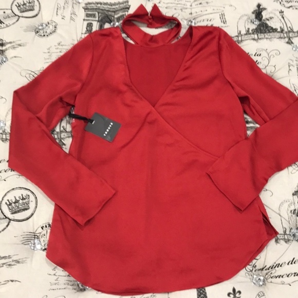 Trouve Cutout Turtleneck Top - Picture 5 of 7